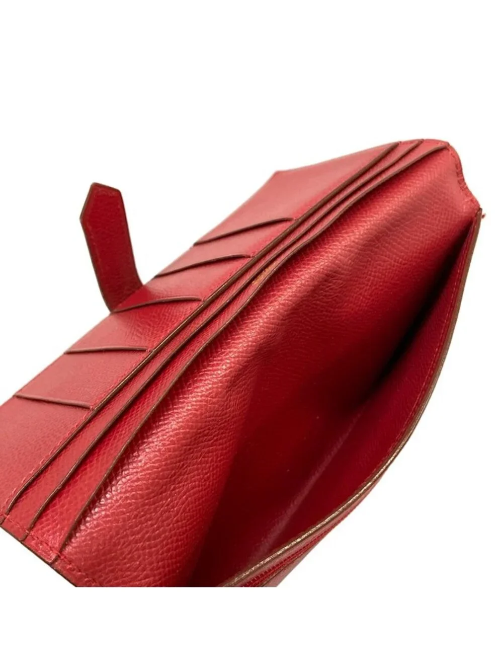 Hermes Wallet Bearn Ruby Previous Model Gold